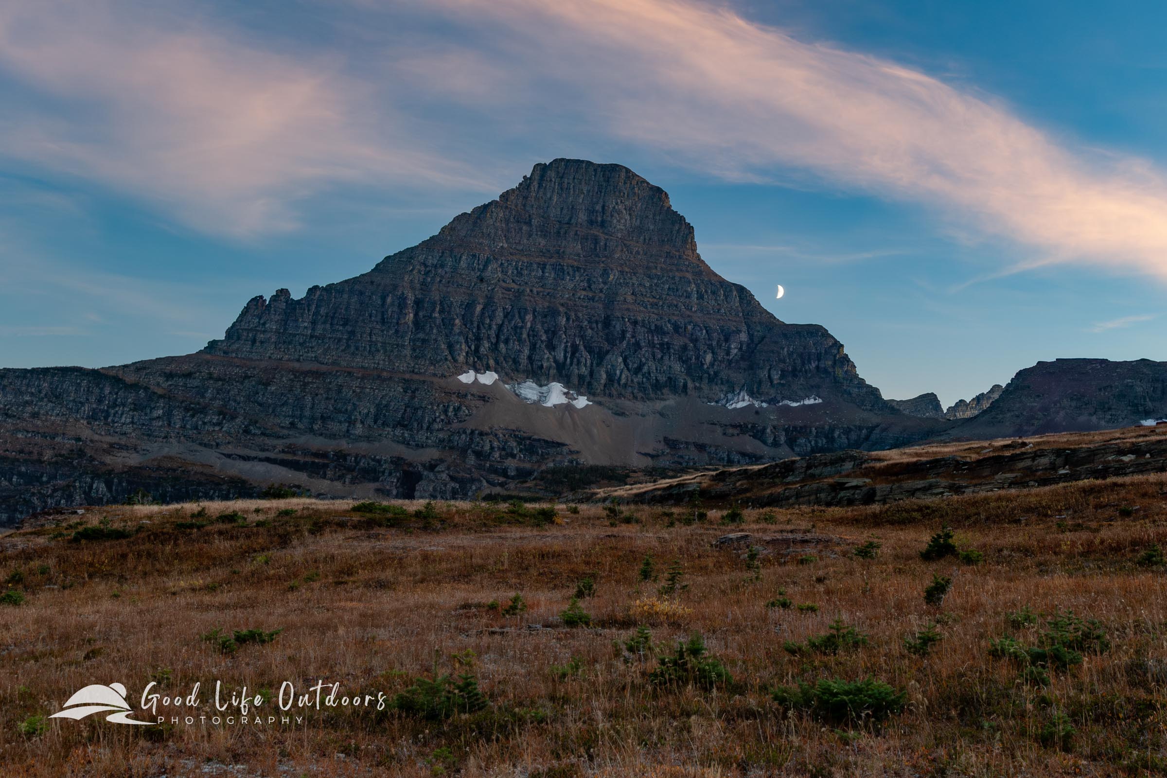 Reynold's Mountain in Glacier National Park.